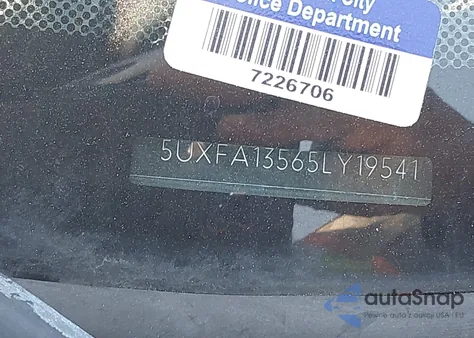 2005 BMW X5 3.0I из США, поврежденный, VIN 5UXFA13565LY19541